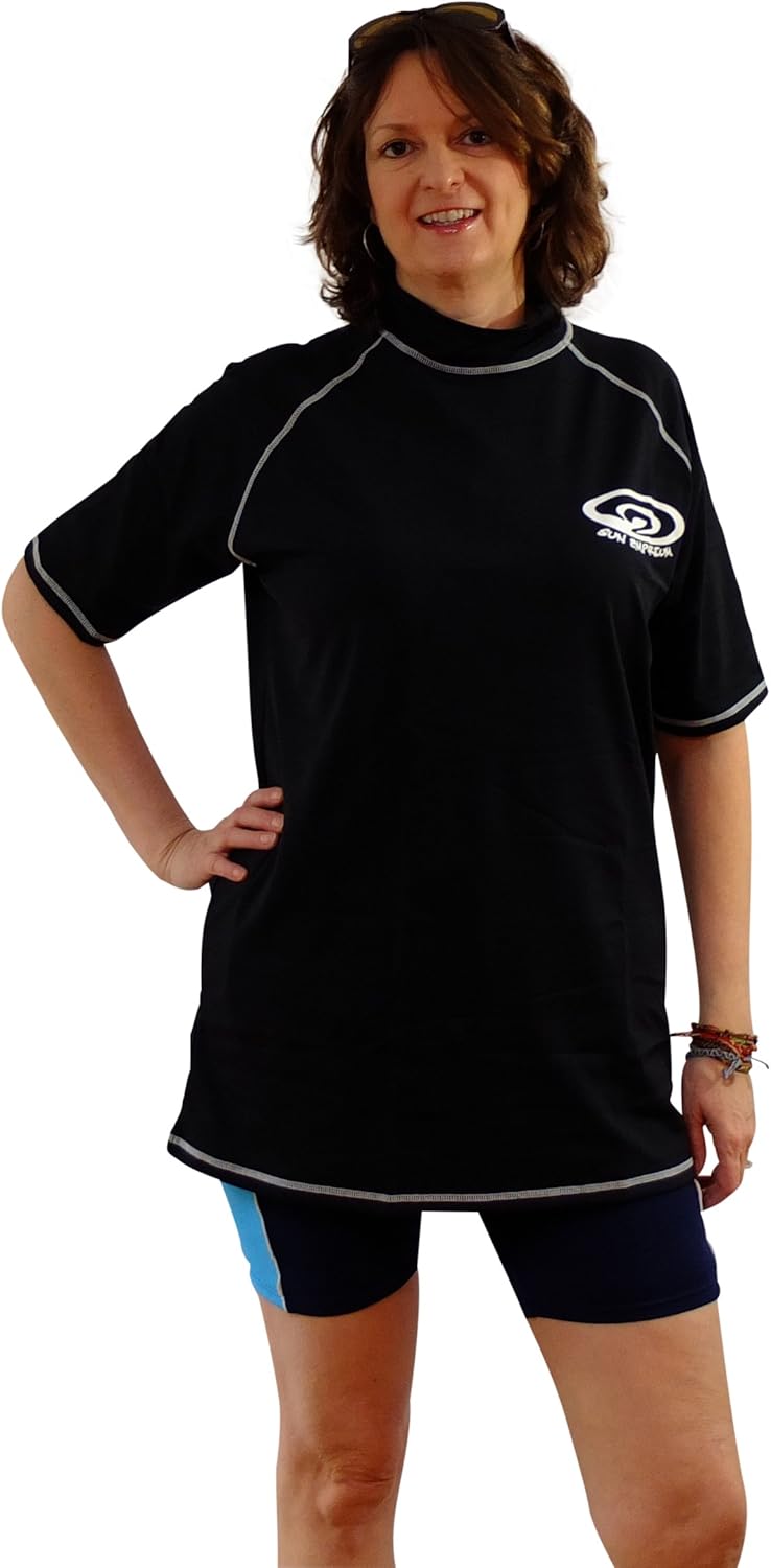 uv swim shirts plus size