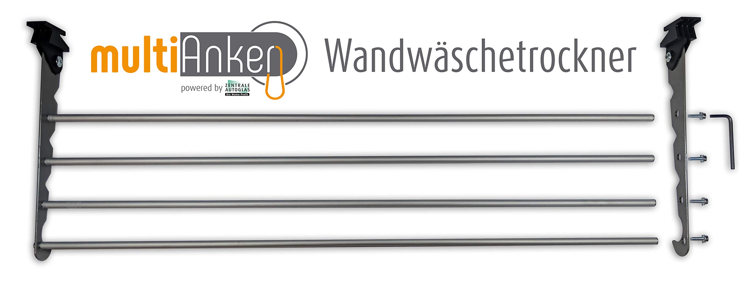 multiAnker Tumble Dryer, Stainless Steel, Black, One Size