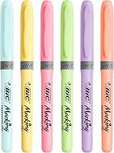 BIC Highlighters Grip Pastel Colours Multipack 6 pens view 6