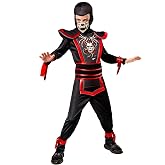 Rubies Ninja Light Warrior Costume for Kids, Boy's XL
