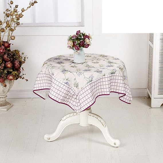 small square table cloth/fabrics / round table/Square