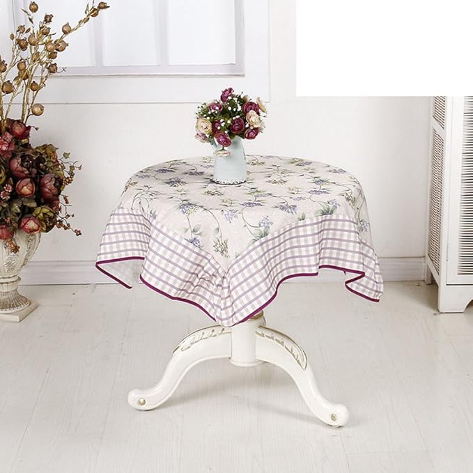 small square table cloth/fabrics / round table/Square