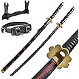 Zoro Sword/Wado Ichimonji Sword - Anime Original Texture, 41 Inch, for Role-Playing and Collection, with One Display Stand