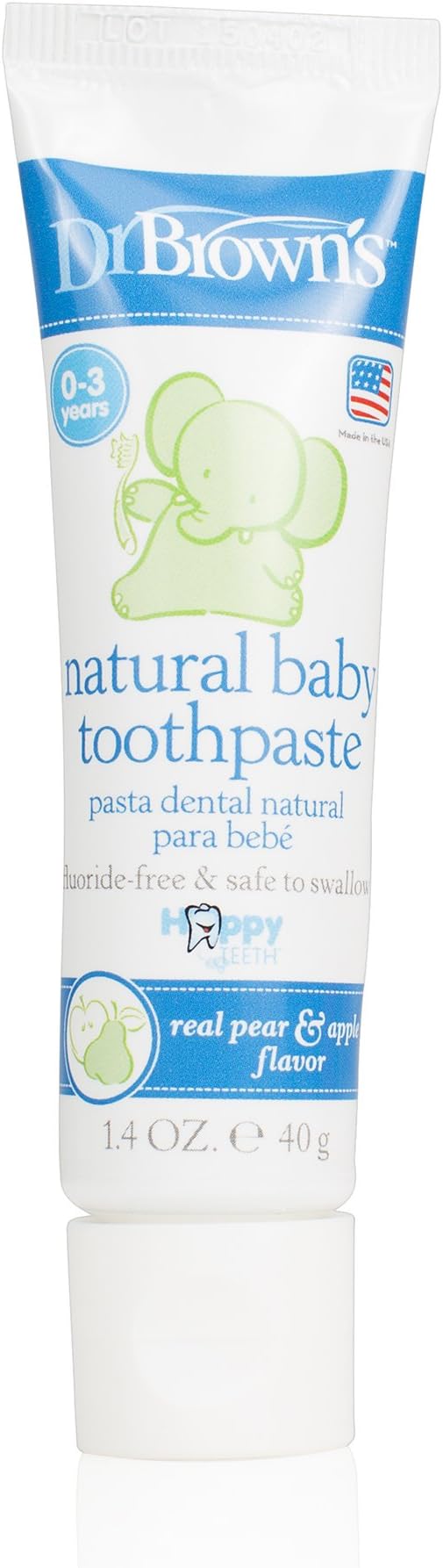 Dr. Brown's Natural Baby Toothpaste, 1.4 Ounce Amazon.ca Baby