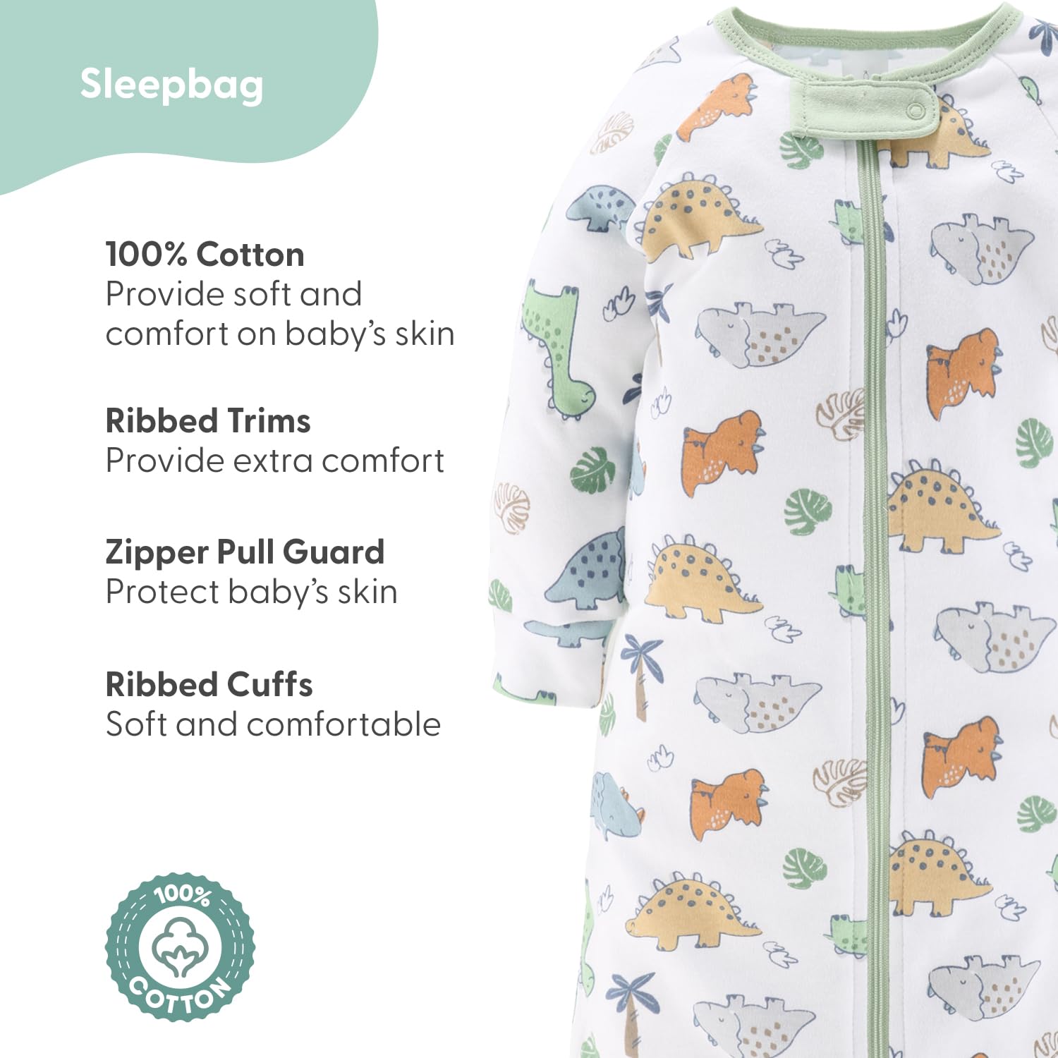 The Peanutshell Baby Layette Gift Set for Baby Boys - 23 Piece New Born Baby Boy Gift Set, Baby Clothes & Newborn Essentials Must Haves - Newborn Baby Boy Clothes 0-3 Months - Dinosaur