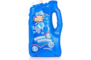 Kissdream Bubble Solution Refills 32 oz Bubbles for Bubble Machine Bubble Concentrated for Bubble Machine, Bubble Gun, Bubble Wands, Bubble Mower, Bubble Juice Refills