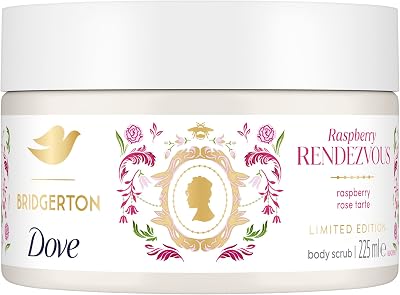 Dove Raspberry Rendezvous Bridgerton Limited Edition Body Scrub 225 ml