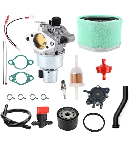 Carburetor For Kohler CV & CH Series 13-16 HP – Fits John Deere GT225 LX255 LX266 LT160 – Replaces 12-853-56-S, 12-853-81-S, 12-853-93-S – Includes Filter & Fuel Pump