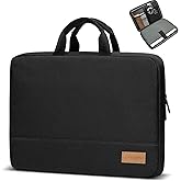 bagasin Laptop Sleeve Case, 15 15.6 16 inch TSA Laptop Sleeve Water Resistant with 4-Layer Protection, Computer Carrying Bag Compatible with MacBook, HP, Dell, Lenovo, Asus Notebook