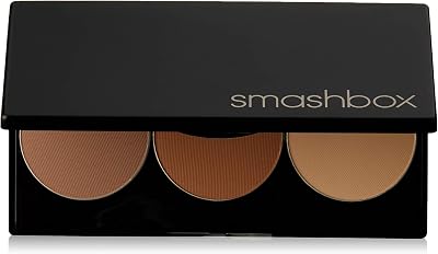 Smashbox Step-By-Step Contour Kit Women 0.4 oz Palette Bronzer Highlighter