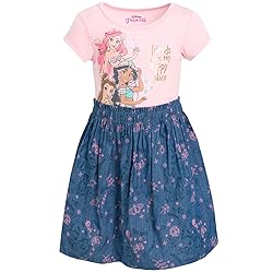 Disney Princess Ariel Belle Jasmine Big Girls Dress