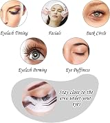 Auptiz 120pc Eyelash Extension Eye Pads Under Makeup & Colouring Patches view 3