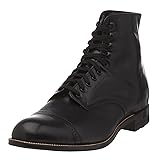 Stacy Adams Men's Madison Cap Toe Boot,Black,9.5 EE