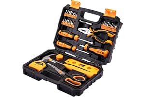 DEKOPRO Tool Set: Tool Kit for Home Repair, Hand Tool Set for All Purpose 42 Piece