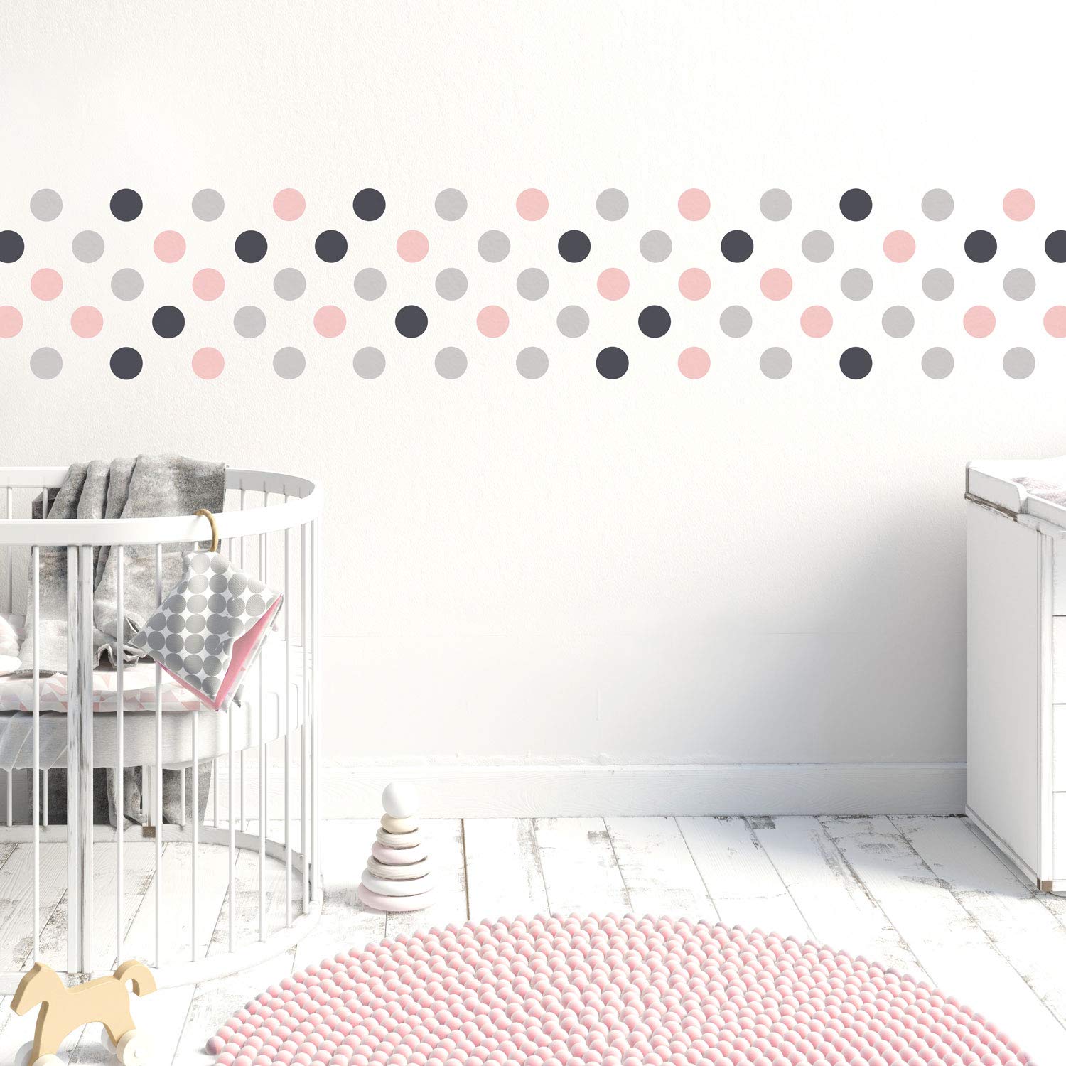 Dot Wall Stickers | Lots of Colours Options Available | Perfect for a Baby's Nursery or Child's Bedroom