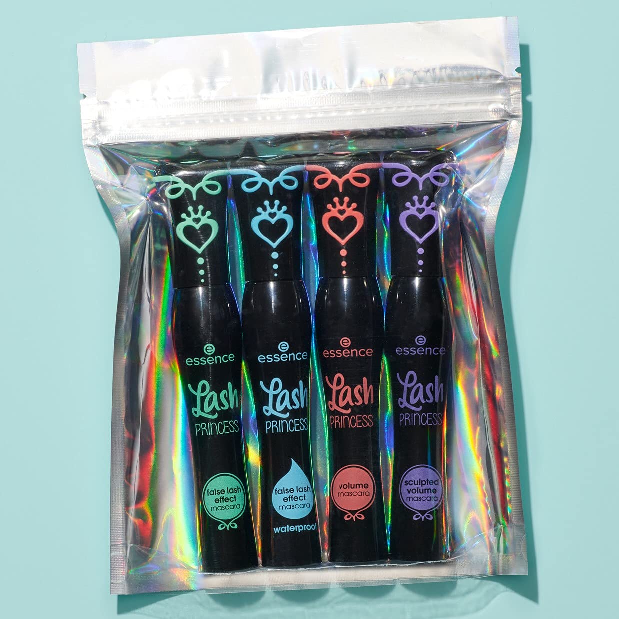 essence | Lash Princess False Lash Effect Mascara | Gluten & Cruelty Free | Black (MIXED 4-Pack) : Beauty