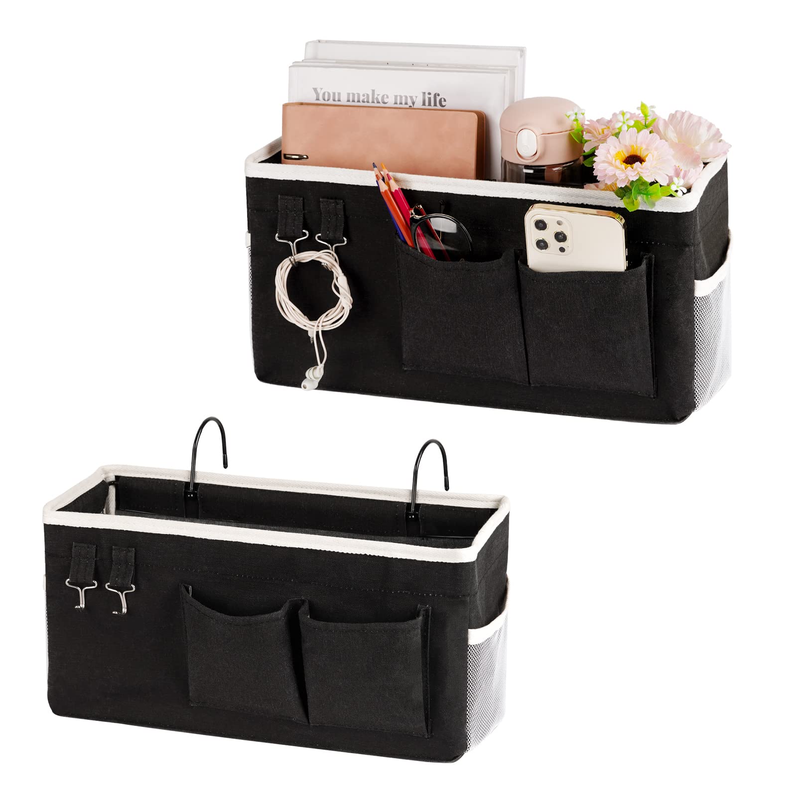 Ozzptuu Bedside Storage Caddy/Bedside Hanging