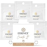 Essence Nasal Diffuser Create-It Bundle – DIY Essential Oil Silicone Nose Ring Kit for Custom Aromatherapy Blends – Wearable DIY Diffuser for Personalized Scents