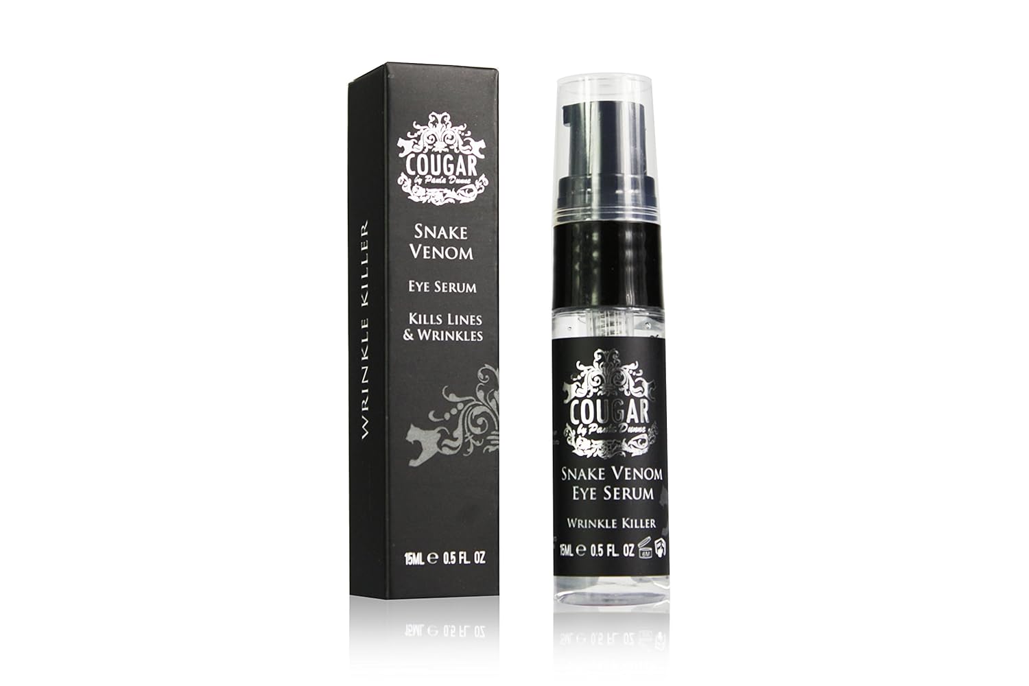 cougar snake venom facial serum