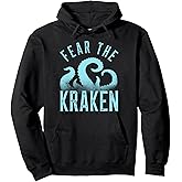 Fear The Kraken. Vintage Kraken Tentacles. Octopus Kraken Pullover Hoodie