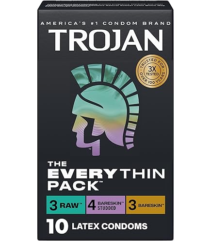 Amazon.com: Trojan Discovery Pack, Assorted Latex Lubricated