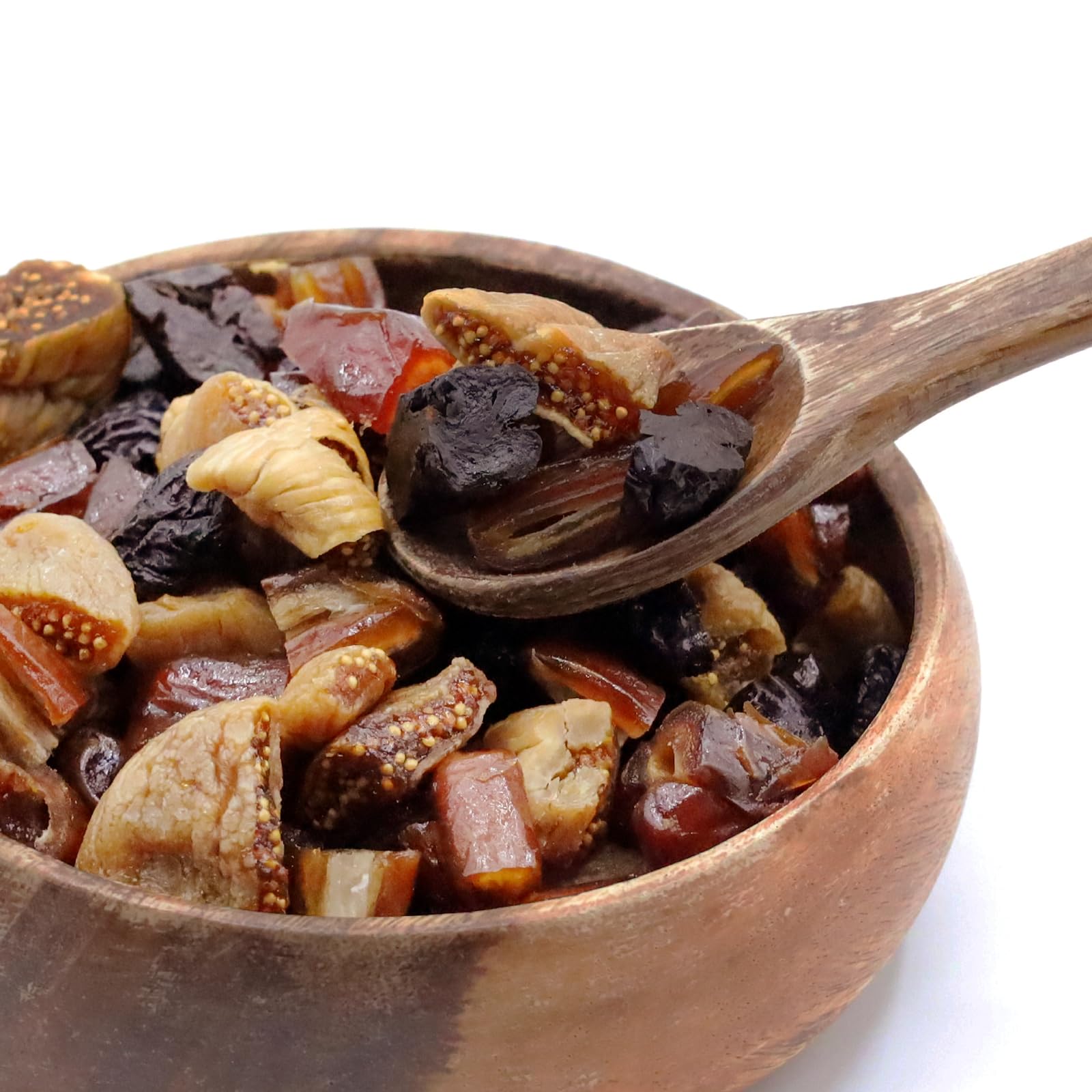 カジュベース ドライフルーツ まろやかミックス 500g 無添加 砂糖不使用 3種 (デーツ いちじく プルーン) ジップ付き袋商品画像