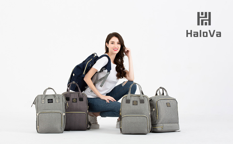 6 HaloVa+Multi+Function+Waterproof+Backpack+Capacity