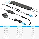 NICREW SlimLED Aquarium Plants Light 75-95 cm with Timer Extendable Brackets view 5