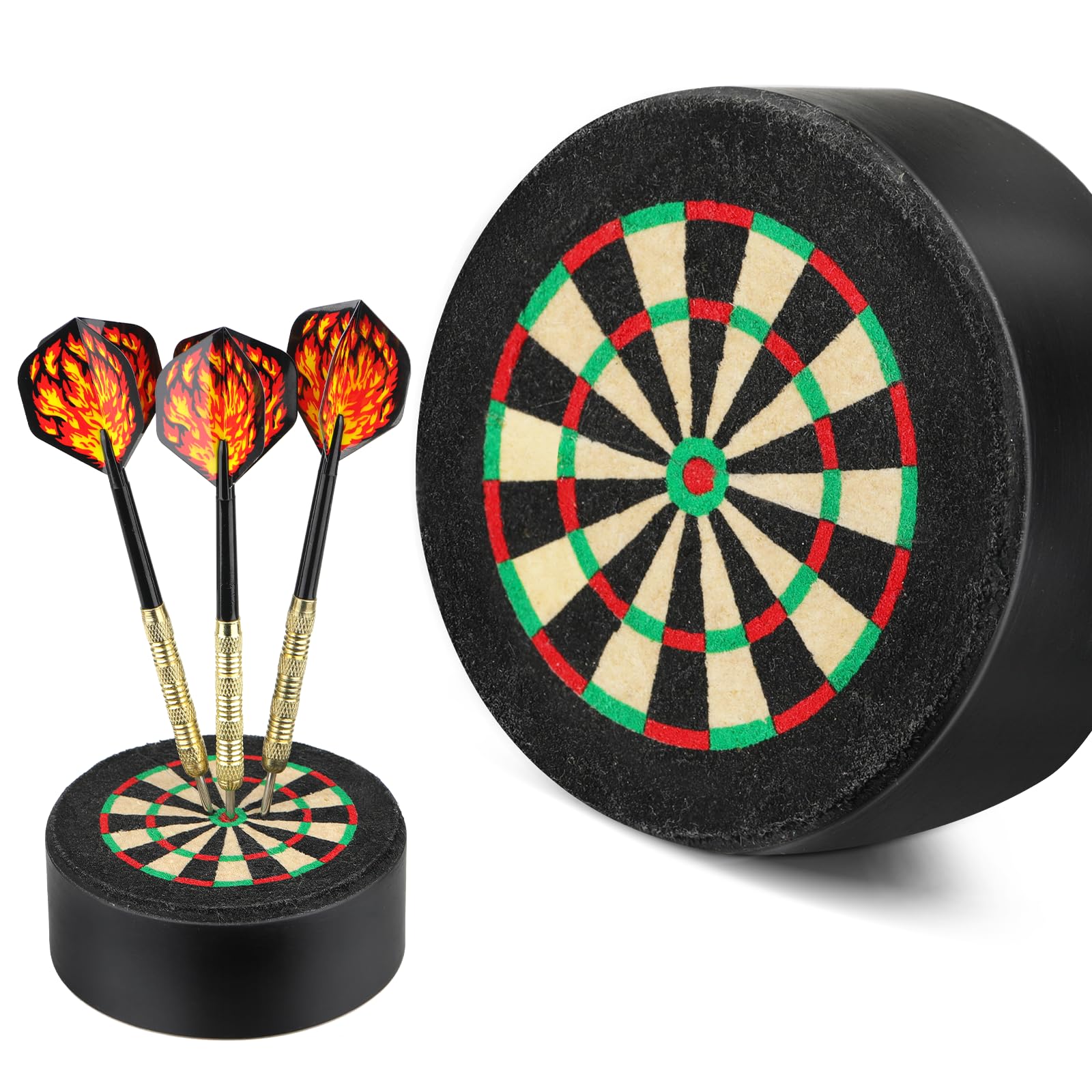 Sisal Dart Halter, Heavy Duty Dartpfeile Halterung Display Dartpfeil Ständer Mini Darthalter Dartständer, Tragbares Darts Rack Pfeil Aufbewahrung Holder Geschenke für Dartfans Dartspieler Männer