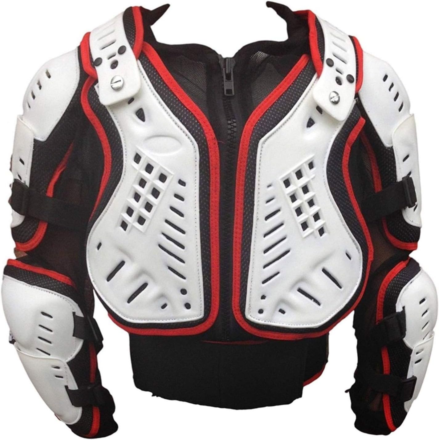Motorcycle Protective Jacket Chest Back Spine Shoulder Elbow Protector