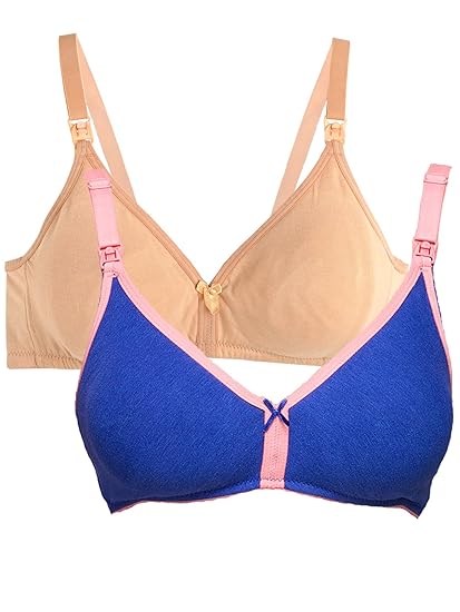 Organic Antimicrobial Maternity/Feeding Bra (Pack of 2)