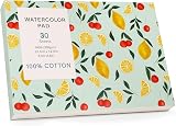 WSICSE Watercolour Pad A5 300GSM 30 Sheets Cold Press Cotton Paper view 1