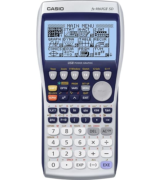 CASIO fx9860GII SD Advanced Graphic Calculator Amazon.ca Office Products