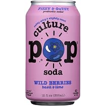 Amazon.com : Culture Pop Soda Sparkling Probiotic Drink, 40 ...
