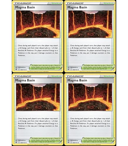 Amazon.com: Pokemon - Magma Basin – 185/172