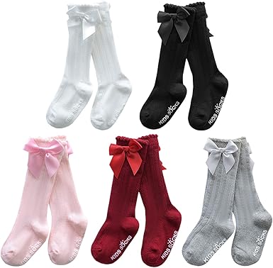 baby girl knee high socks uk