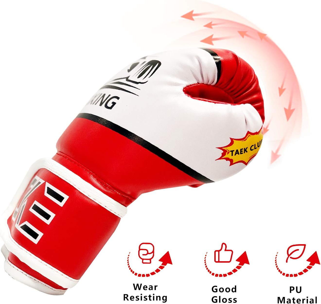 CKE Kids Boxing Gloves for Kids Boys Girls Junior Youth Toddlers Age 5-12 Years Training Boxing Gloves for Punching Bag Kickboxing Muay Thai : Sports & Outdoors