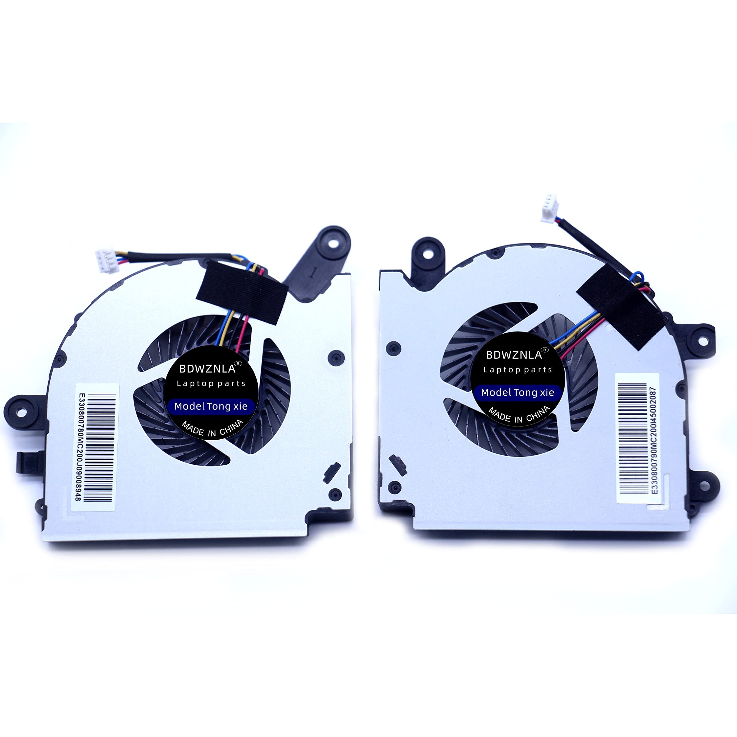 Photo 1 of BDWZNLA CPU and GPU Cooling Fan for MSI GF75 Thin 9SC-027 GF75 8RC GF75 8RD GF75 9SC GF75 9SD MS-17F3 MS-17F2 MS-17F1Series Fan PAAD06015SL N415 N416