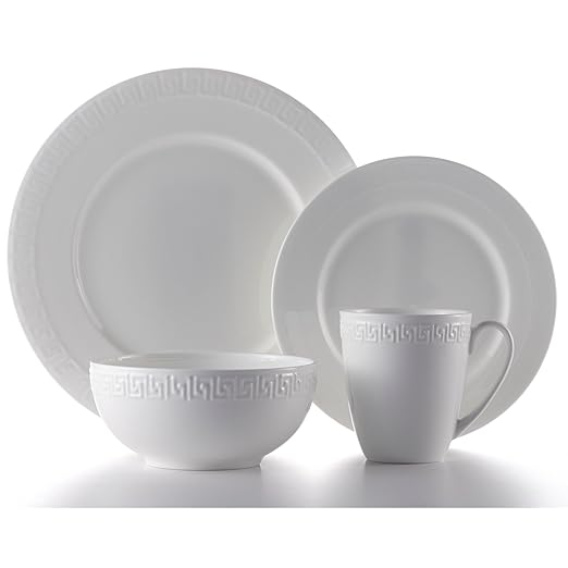 Roscher - Vajilla para microondas y lavavajillas, 32 piezas ...