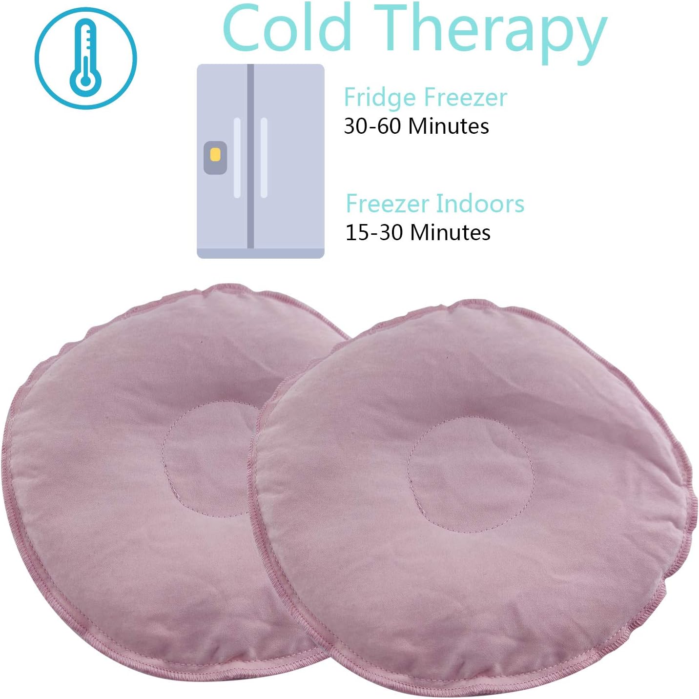 Amazon Com Breast Therapy Pack Hot Or Cold Soothing Nursing Heating Pad Or Cold Compress For Breastfeeding Flaxseed 2 Pack Flaxseed Pack 2 Grey Health Personal Care