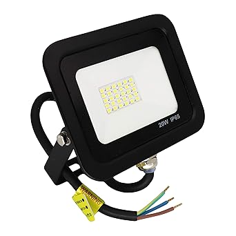 Popp PACK 2 Floodlight Led Foco Proyector Led 20w para Exterior ...