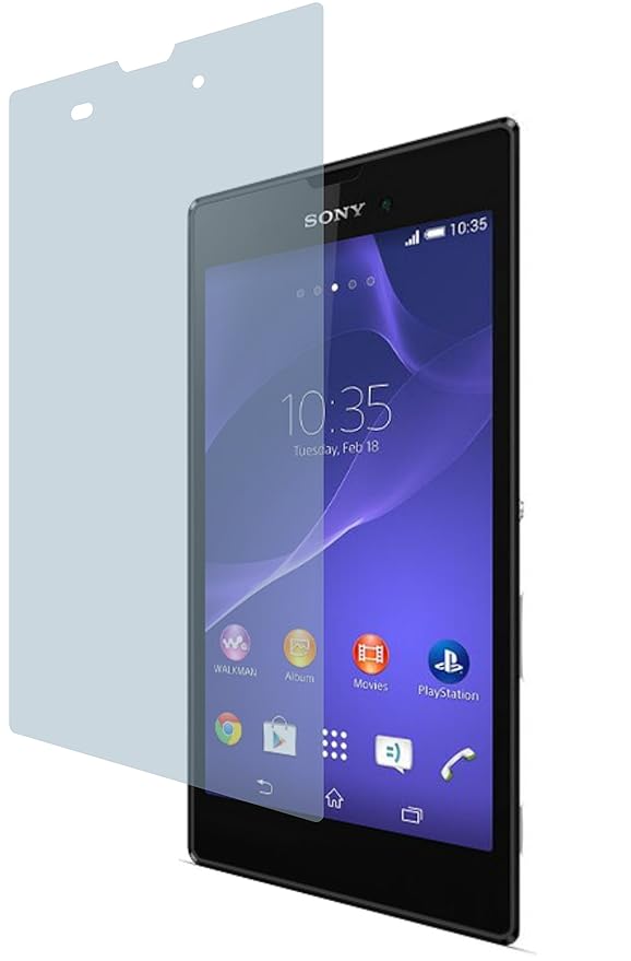 Sony Xperia T3 Style D5103 (4 Stück) PREMIUM Displayschutzfolie Bildschirmschutzfolie ANTIREFLEX von 4ProTec - KRATZFEST UND 