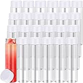 Zhehao 24 Pcs 13.5 oz 400 ml Plastic Juice Bottles with Caps Reusable Sensory Bottles with White Lids Bulk Water Empty Clear Drink Containers for Storing Beverages Smoothie Milk Tea