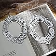 Vintage Photo Frame Metal Die Cuts, Lace Mirror Frame Stencils DIY Crafts Cards Cutting Dies Cuts for DIY Embossing Card Making Photo Decorative Paper Dies Scrapbooking