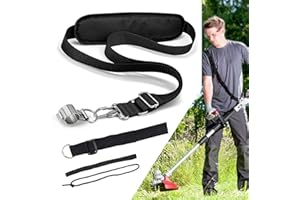 HAIOUUS Universal Shoulder Strap Trimmer Strap Blower Straps Strap/Weed Eater Strap Compatible with Greenworks/DEWALT/EGO String Trimmer,for Weedeater Leaf Blower/Multi Head System/Shrub Trimmers/Snow Blower