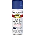 Rust-Oleum 276270 Stops Rust Spray Paint, 12 Oz, Satin Sapphire