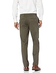 Dockers Men's Straight Fit Easy Khaki Pants, Olive