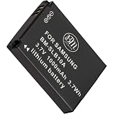 BM Premium SLB-10A Battery for Samsung EX2F HZ15W SL202 SL420 SL620 SL820 WB150F WB250F WB350F WB750 WB800F WB850F WB1100F Digital Camera