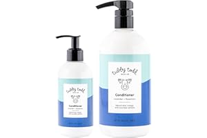 TUBBY TODD Hair Conditioner for Kids & Babies - Nourishing Frizz Control & Detangler - Lightweight, Sweet-Scented Formula - Great for All Ages - 2 Pack - Lavender Rosemary