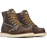 Thorogood Men's American Heritage 8" Round Toe, MAXWear Wedge Waterproof Composite Safety Toe Boot